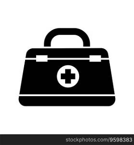 First aid box icon logo vector design template