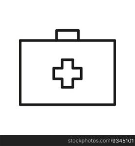 First aid box icon. medical bag icon, simple design, perfect for all project. Vector illustration. Stock image. EPS 10.. First aid box icon. medical bag icon, simple design, perfect for all project. Vector illustration. Stock image.