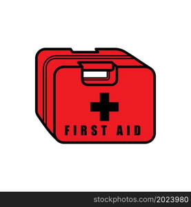 First aid box icon vector illustration