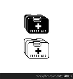 First aid box icon vector illustration