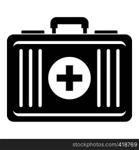 First aid icon. Simple illustration of first aid vector icon for web. First aid icon, simple style