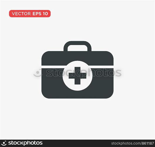 First Aid Kit Icon Vector Illustration