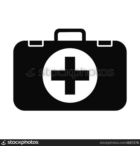 First aid kit icon vector illustration sign isolated on white background EPS 10. First aid kit icon illustration sign vector isolated on white