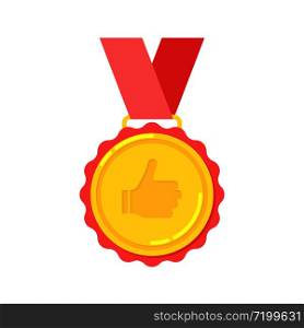 First place award for viner, 1st isolated vector reward icon, champ illustration.
