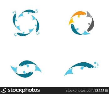Fish icon vector illustration design