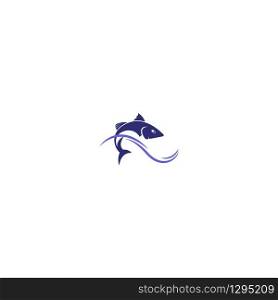 Fish Logo ilustration vector Template