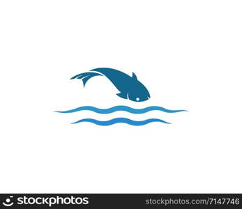 Fish Logo vector Template