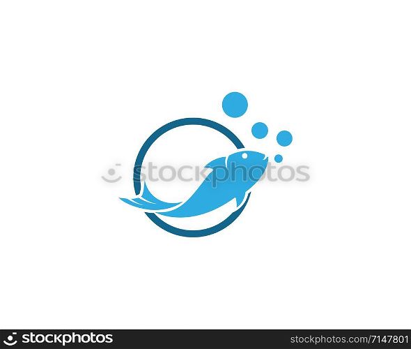 Fish Logo vector Template