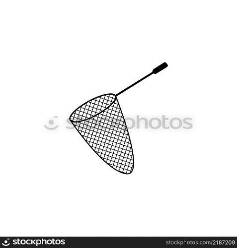 Fish net vector icon illustration sign for web and design