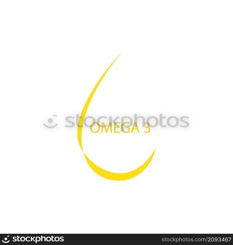 Fish oil icon logo vector free
