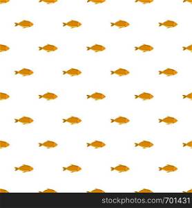 Fish pattern seamless in flat style for any design. Fish pattern seamless