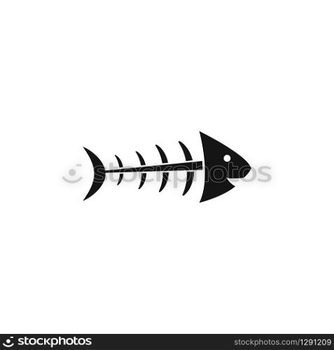 Fishbone vector icon illustration design