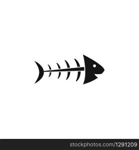 Fishbone vector icon illustration design