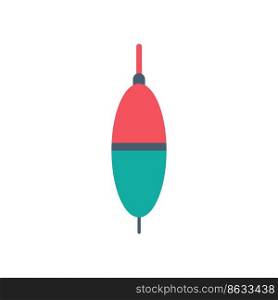 Fishing buoys. Fishing hooks and lures for anglers.