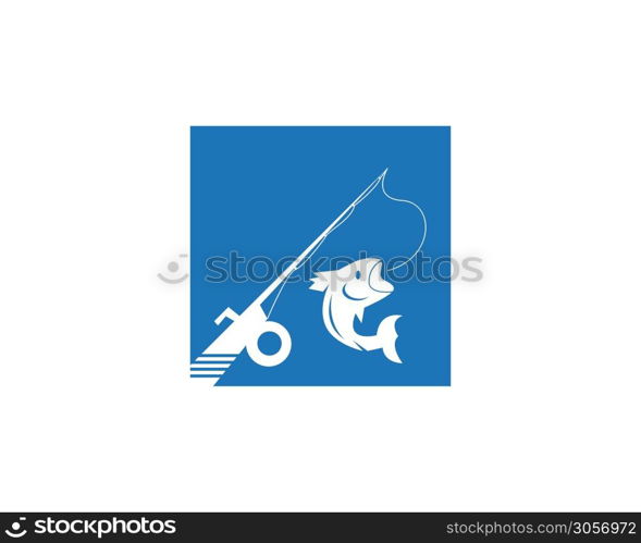 Fishing hook icon and symbol vector illustration