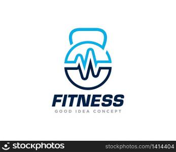 Fitness and Gym Logo Design Vector