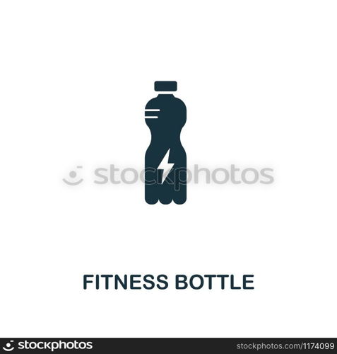 Fitness Bottle icon. Premium style design from fitness collection. Pixel perfect fitness bottle icon for web design, apps, software, printing usage.. Fitness Bottle icon. Premium style design from fitness icon collection. Pixel perfect Fitness Bottle icon for web design, apps, software, print usage