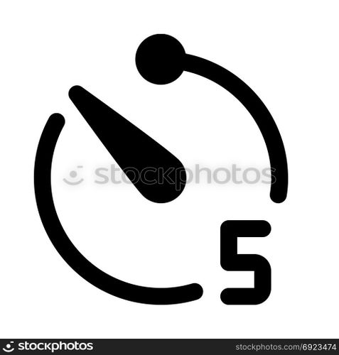 five seconds timer