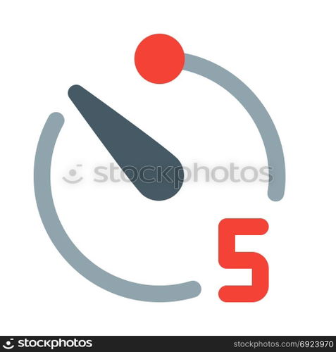five seconds timer