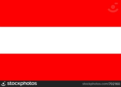 Flag Austria in flat design. Flag Austria background. Eps10. Flag Austria in flat design. Flag Austria background