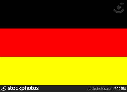 Flag Germany in flat design. Flag Germany background. Eps10. Flag Germany in flat design. Flag Germany background