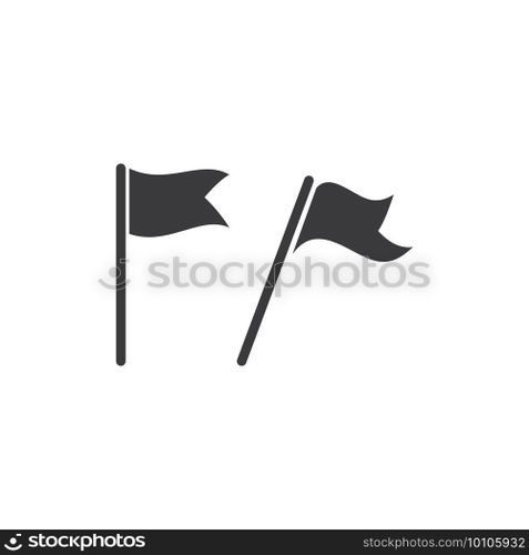 Flag icon flat design vector
