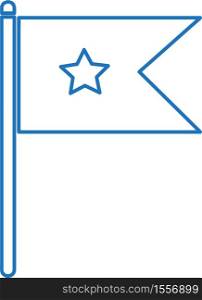 Flag icon sign symbol design
