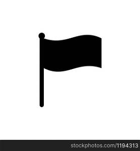 Flag Icon vector. Flag icon isolated on white background. Flag icon in trendy design style. Flag vector icon modern and simple flat symbol for web site, mobile, logo, app, UI. Flag icon vector illustration, EPS10.