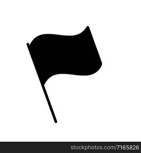 Flag icon vector isolated on white background