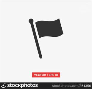 Flag Icon Vector Mark Illustration