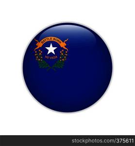 Flag Nevada button