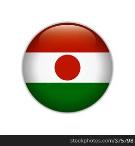 Flag Niger button