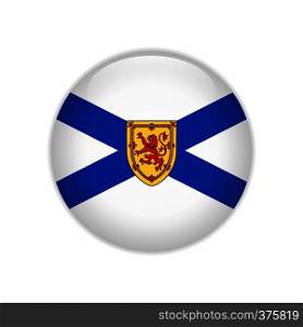 Flag Nova Scotia button