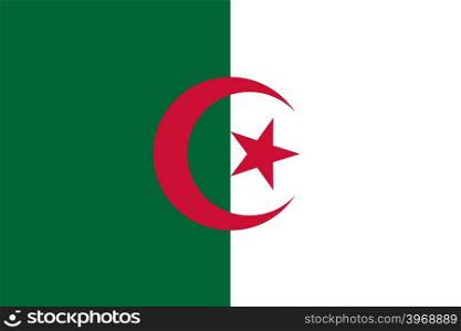Flag of Algeria. . Flag of Algeria