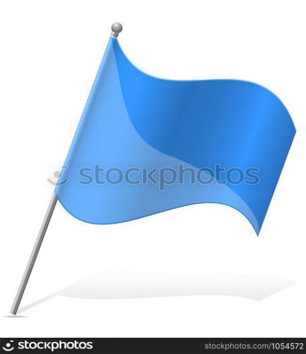 flag of Melilla vector illustration isolated on white background