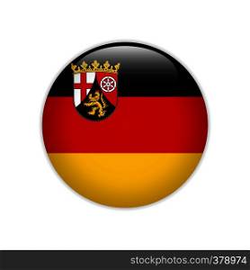 Flag of Rhineland-Palatinate button