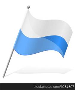 flag of San Marino vector illustration isolated on white background