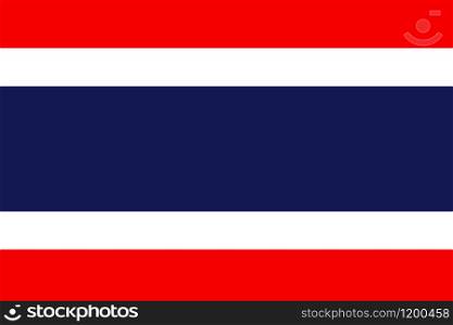 Flag of Thailand Official symbol of the country. Flag of Thailand
