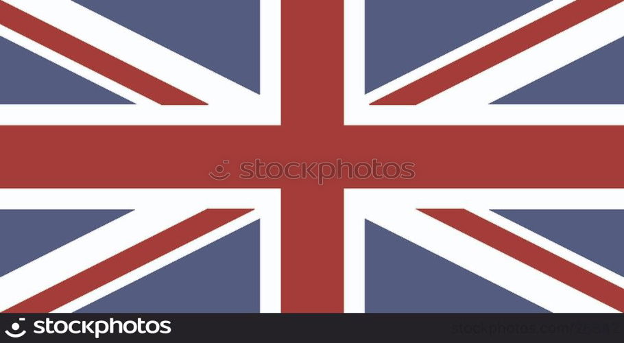 Flag Of The United Kingdom. EPS10 vector.