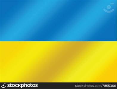Flag of Ukraine themes idea design