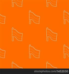 Flag pattern vector orange for any web design best. Flag pattern vector orange