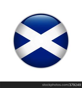 Flag Scotland button