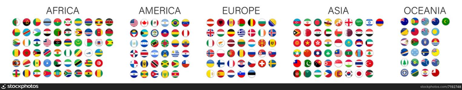 Flags of the world, great design for any purposes. Isolated vector sign symbol.