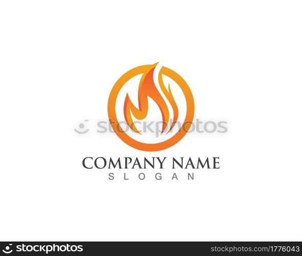 Flame Fire Logo Design