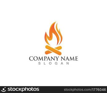 Flame Fire Logo Design