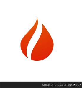 flame Logo Template vector icon Oil