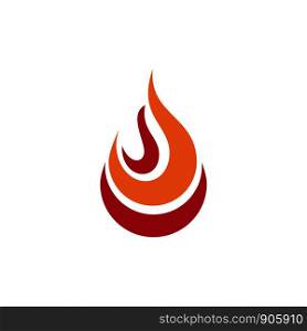 flame Logo Template vector icon Oil