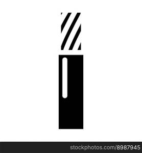 flame retardant low smoke halogen cable glyph icon vector. flame retardant low smoke halogen cable sign. isolated symbol illustration. flame retardant low smoke halogen cable glyph icon vector illustration