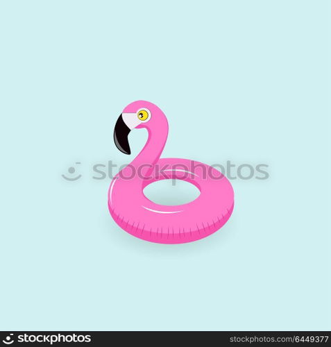 Flamingo inflatable pool float