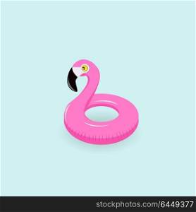 Flamingo inflatable pool float